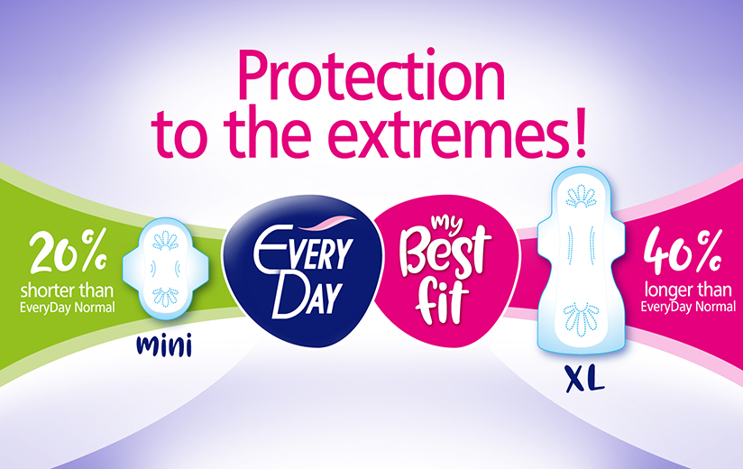 big image for EveryDay pads. Protection to the extremes!